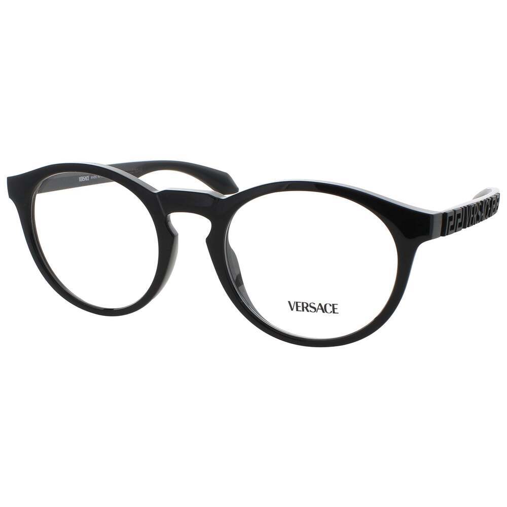 Versace 0VE3355U-GB1 Unisex Eyeglasses GB1 BLACK ACETATE